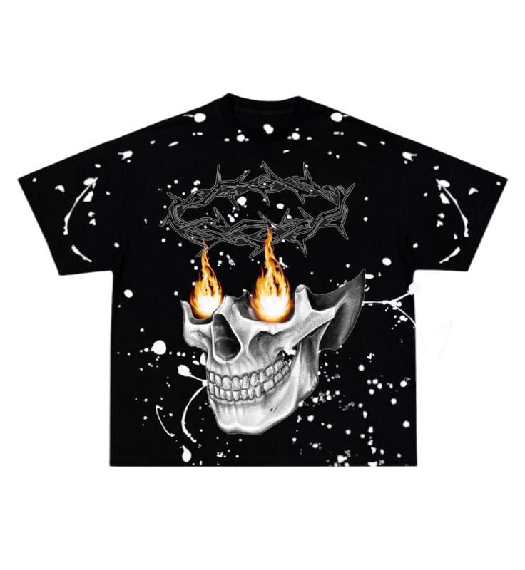 DROP 2 flaming skull